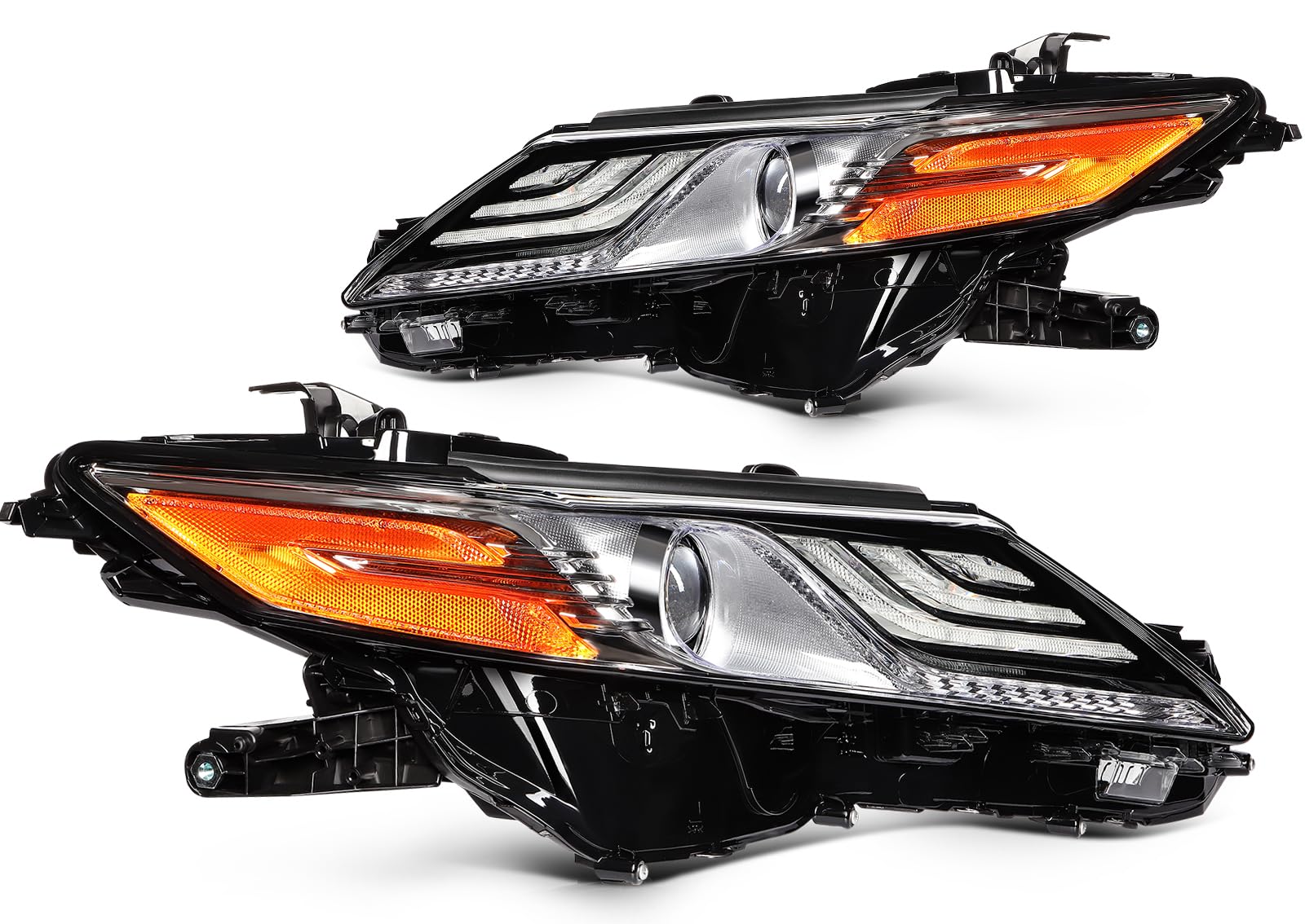 Amazon.com: LBRST Headlight assembly fit 2018-2020 for Toyota